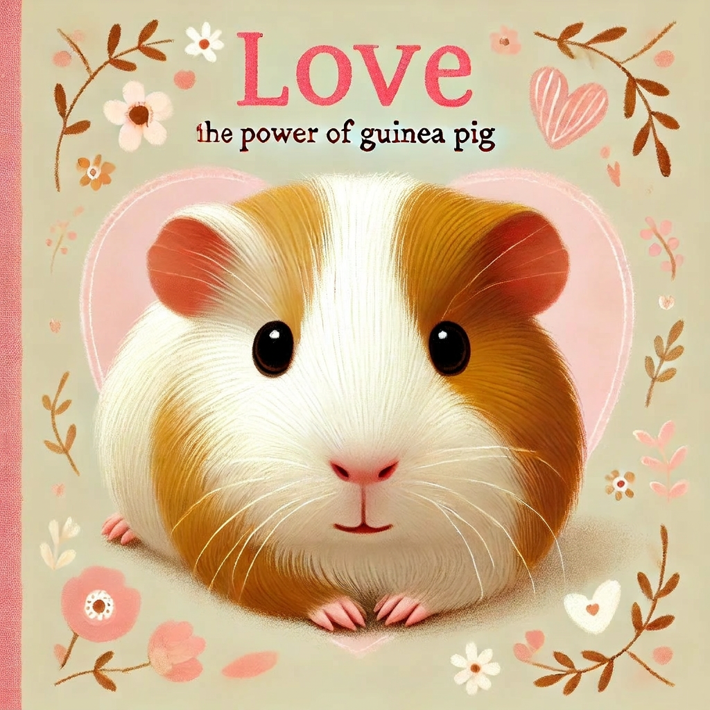 Cover of Love The Power of Guinea Pig by Tina Brescanu